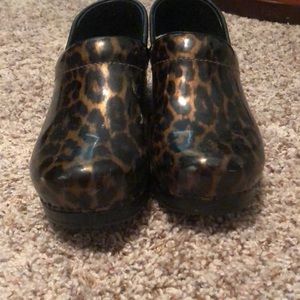 Dansko clogs Leopard print size 38